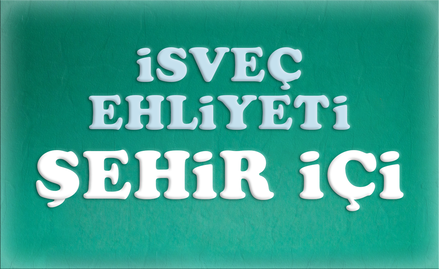 Şehir içi sürüş