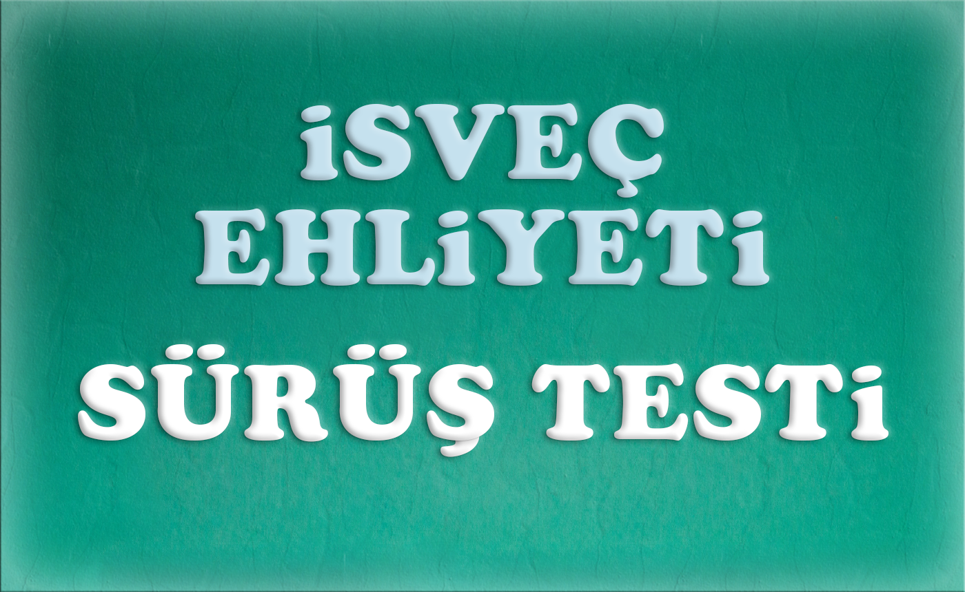 Sürüş testi